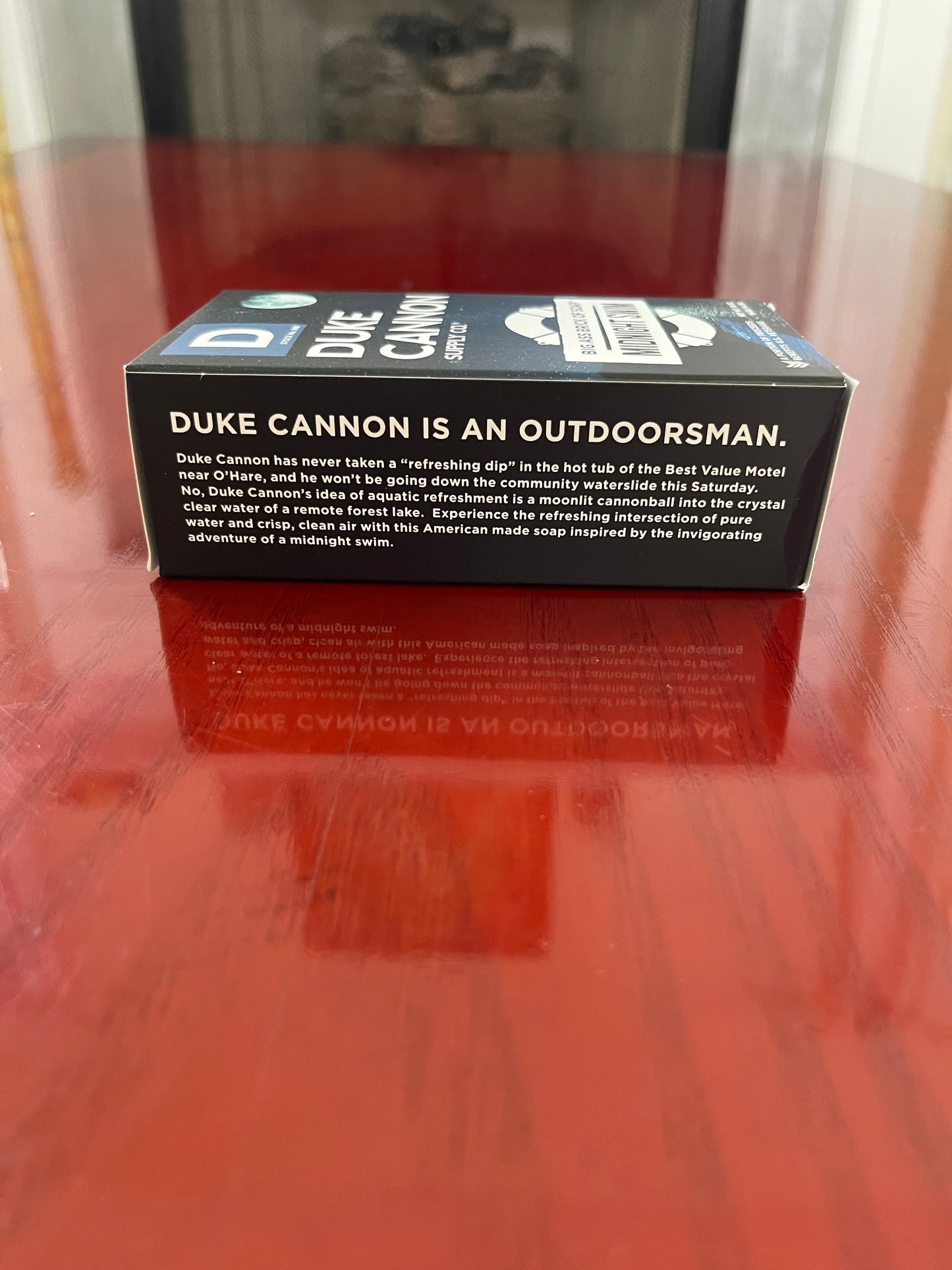 Duke Cannon Big Ass Brick Of Soap - Midnight Swim 10oz Bar