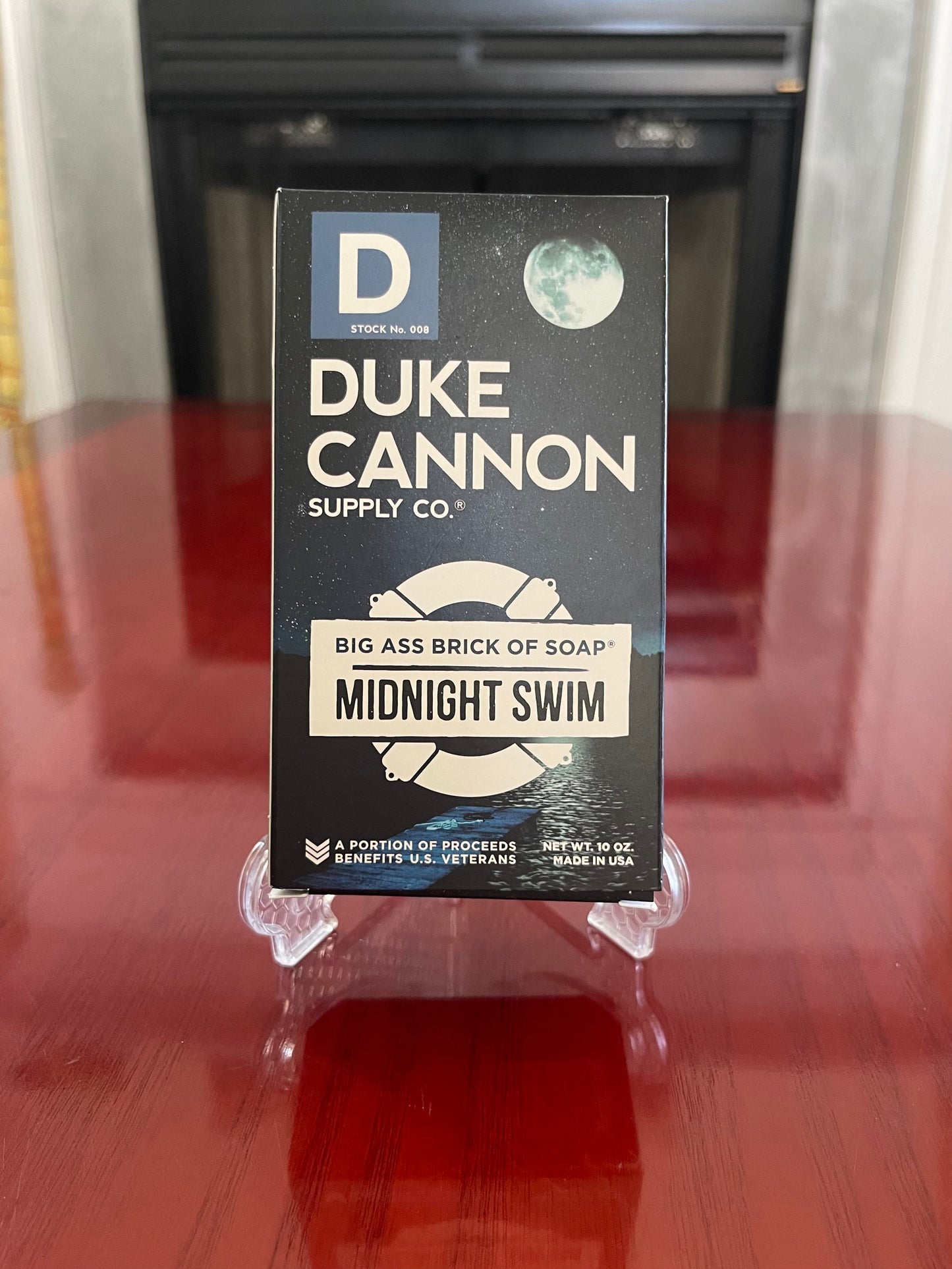 Duke Cannon Big Ass Brick Of Soap - Midnight Swim 10oz Bar