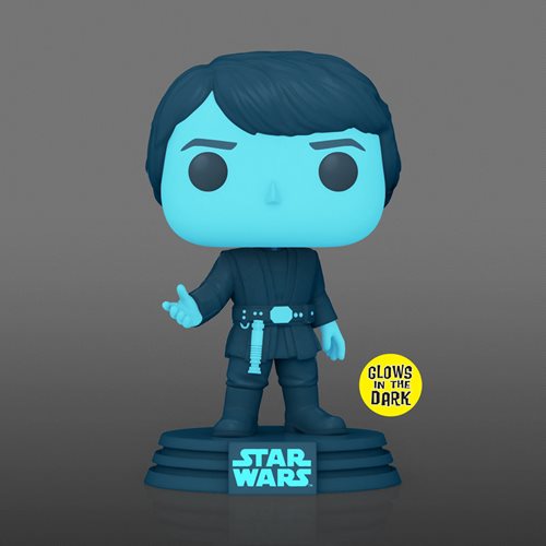 Star Wars: Return of the Jedi 40th Hologram Luke Glow-in-the-Dark Pop!